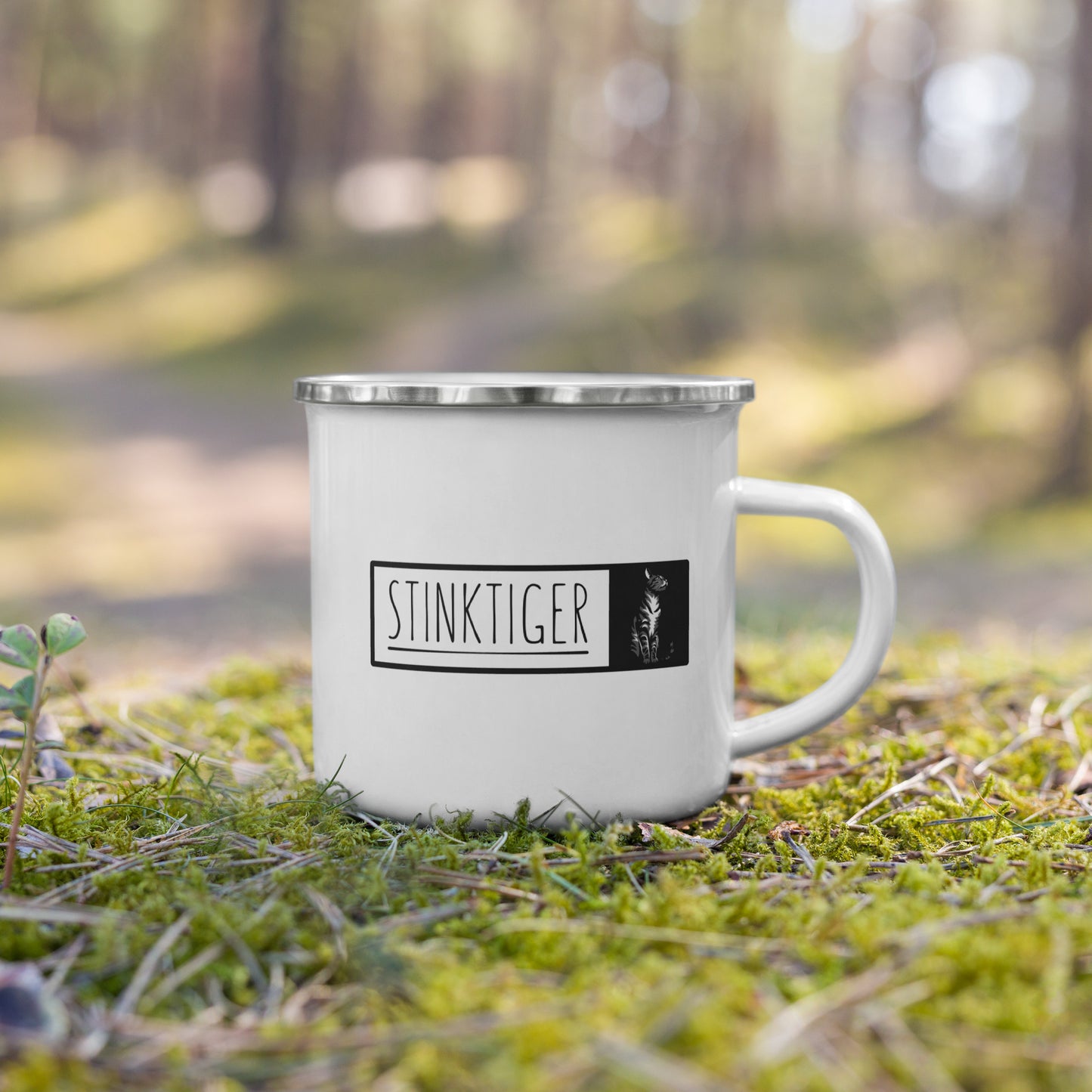 The Laptop Takeover - Enamel Mug