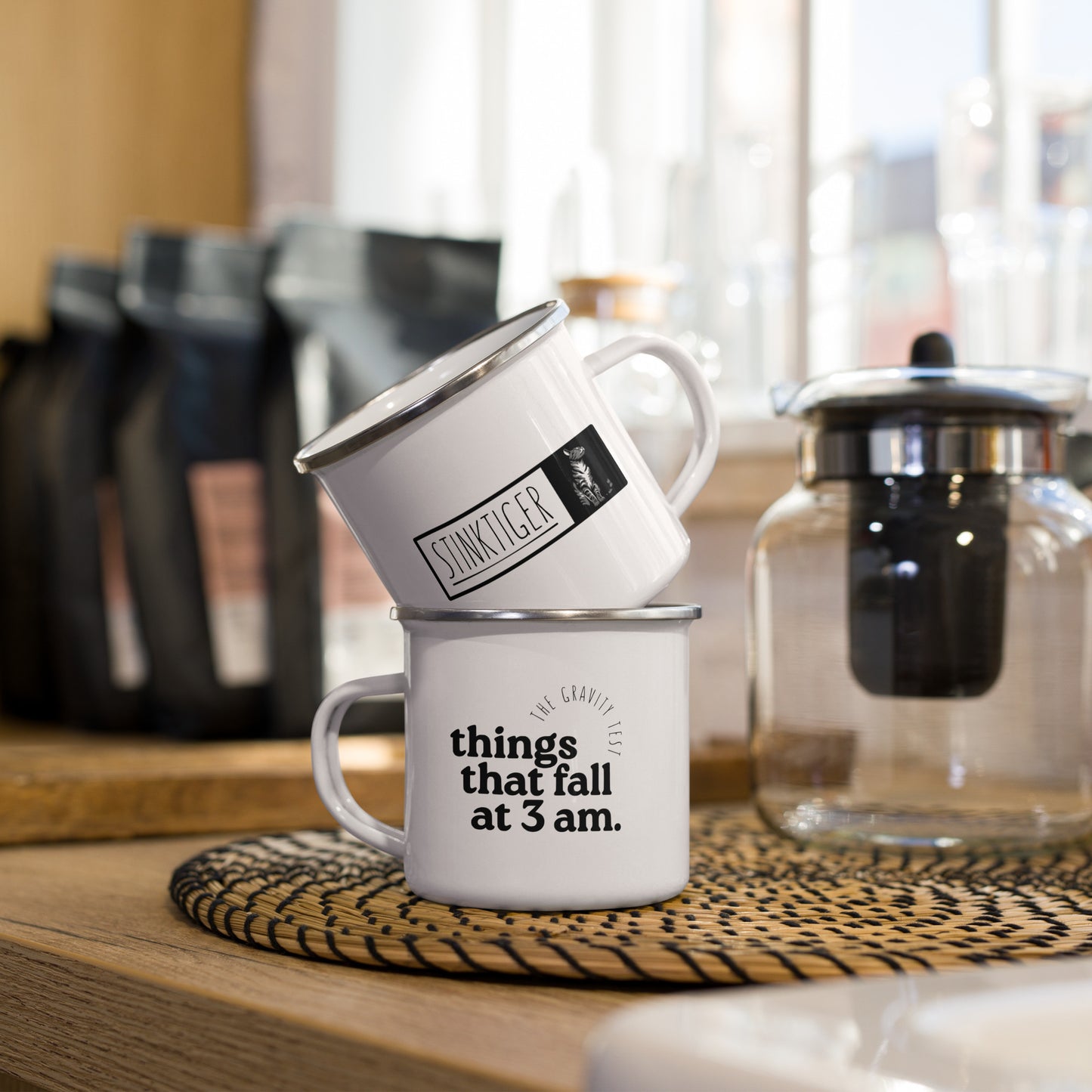 The Gravity Test - Enamel Mug